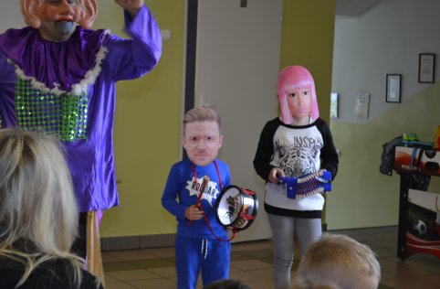 Klaun Walduś w naszej szkole